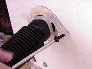 Attach drain hose