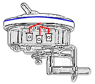Water Level Control Switch in Being Activated by Air Pressure