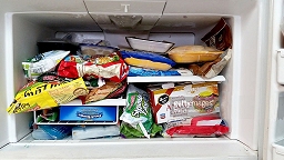 Freezer packed full!