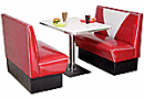 Restaurant-Style Diner Booths