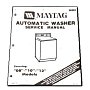 Maytag 'Dependable Care' Washer Service Manual